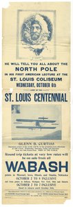 Glenn B. Curtiss wird sein Flugzeug vom Art Hill fliegen von Allied Printing